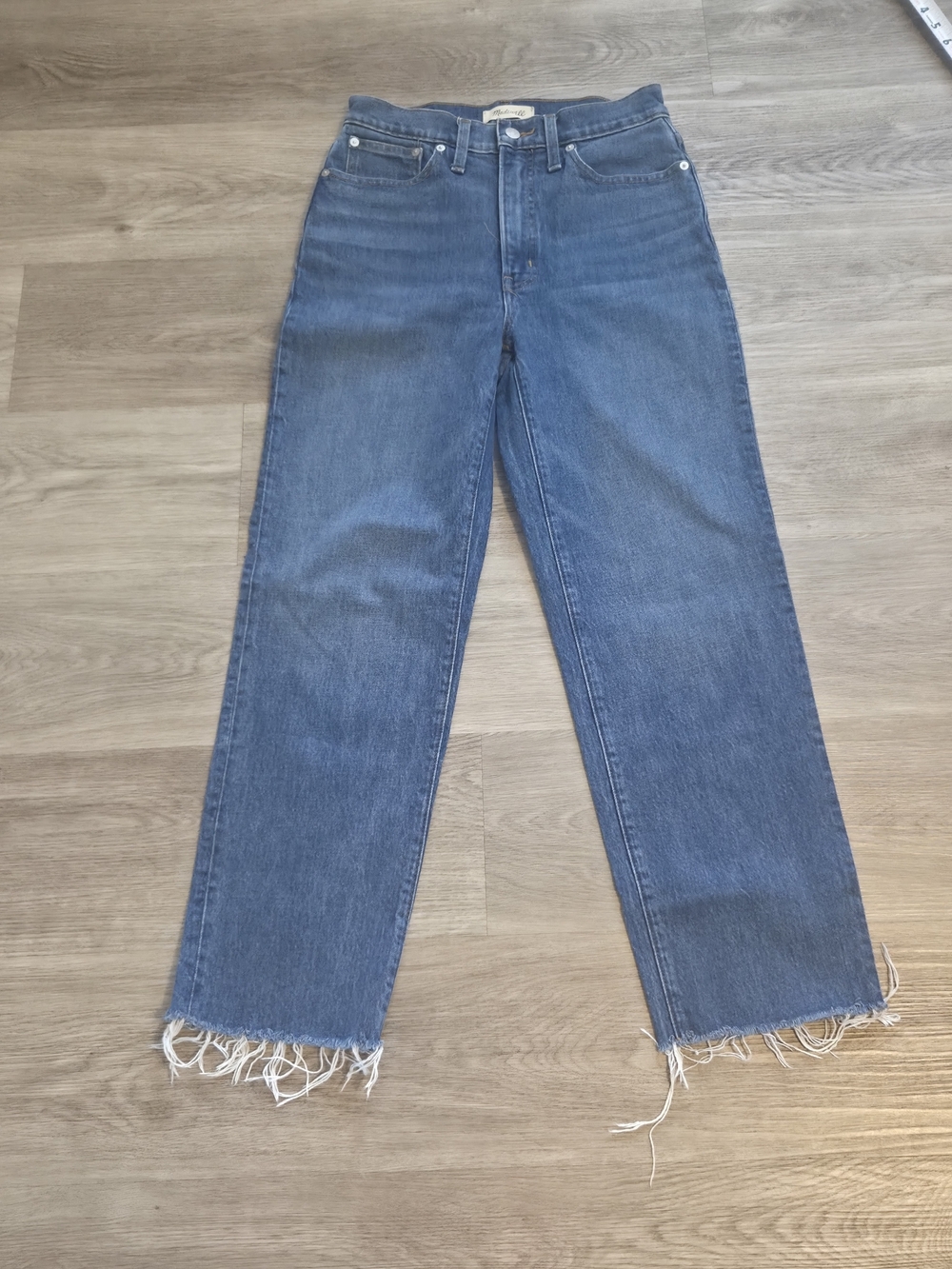 Madewell High-Rise Straight Leg Jeans – Size 27 – Like New